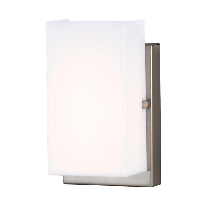 Sea Gull Vandeventer 5" Bathroom Vanity Light in Brushed Nickel Sea Gull Vandeventer 5" Bathroom Vanity Light in Brushed Nickel
