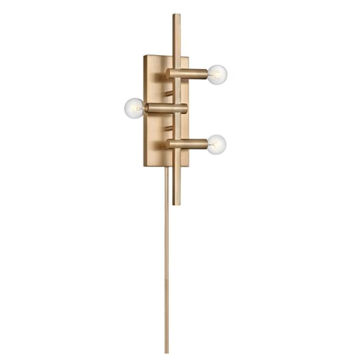 Hinkley Kinzie 3-Light 18" Wall Sconce in Modern Brass Hinkley Kinzie 3-Light 18" Wall Sconce in Modern Brass