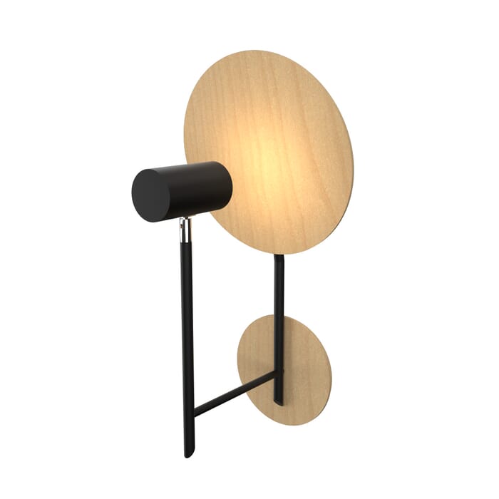 Dot 1-Light Wall Lamp in Maple Dot 1-Light Wall Lamp in Maple