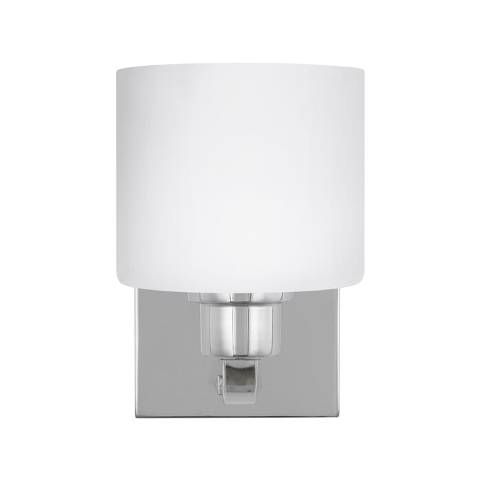 Sea Gull Canfield Bathroom Vanity Light in Chrome Sea Gull Canfield Bathroom Vanity Light in Chrome
