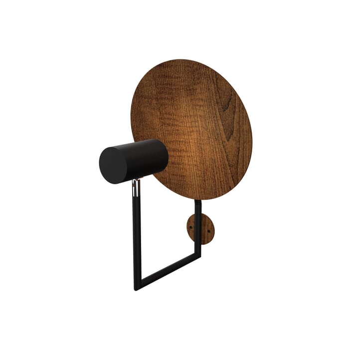 Dot 1-Light Wall Lamp in Imbuia Dot 1-Light Wall Lamp in Imbuia