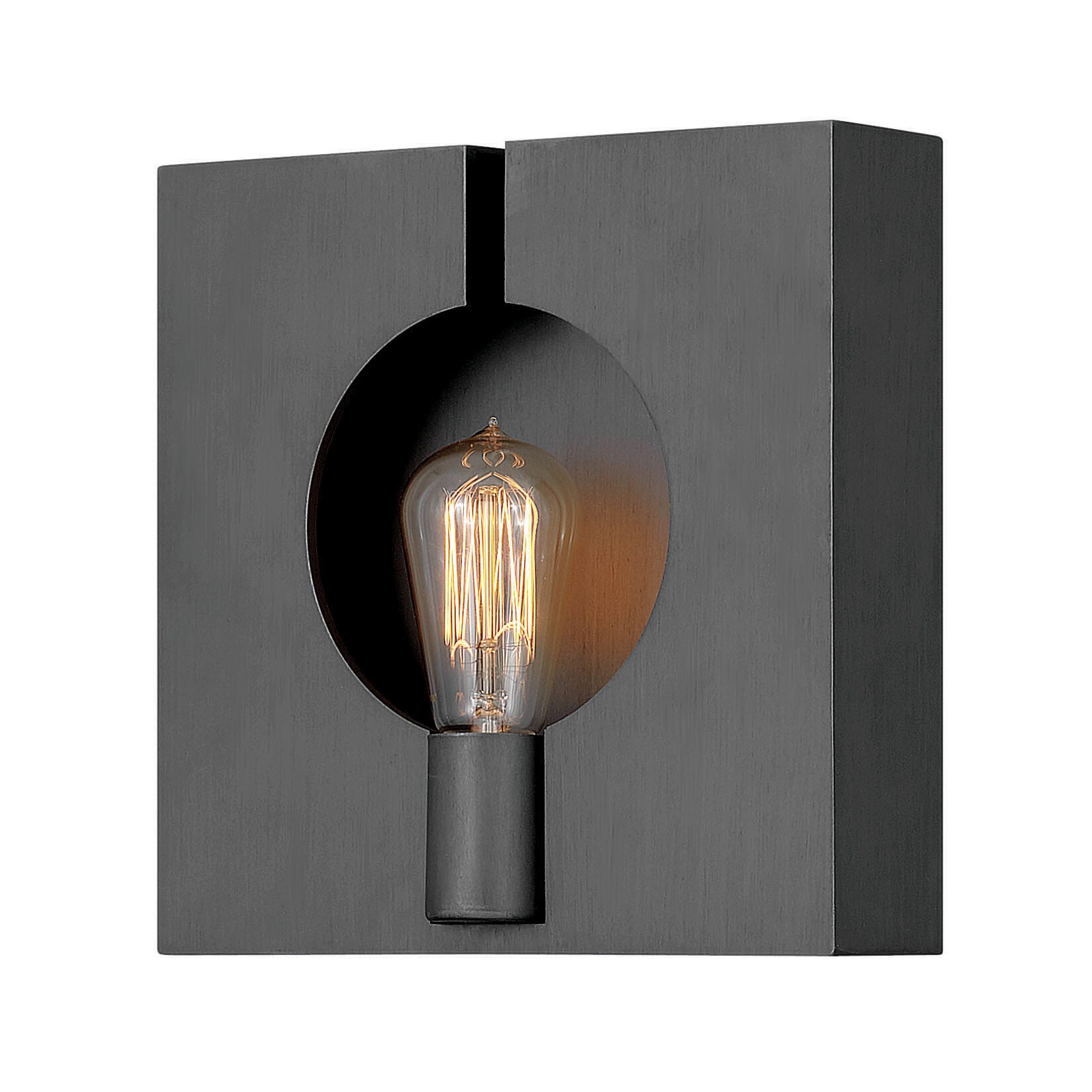 Ludlow 1-Light Wall Sconce In Brushed Graphite