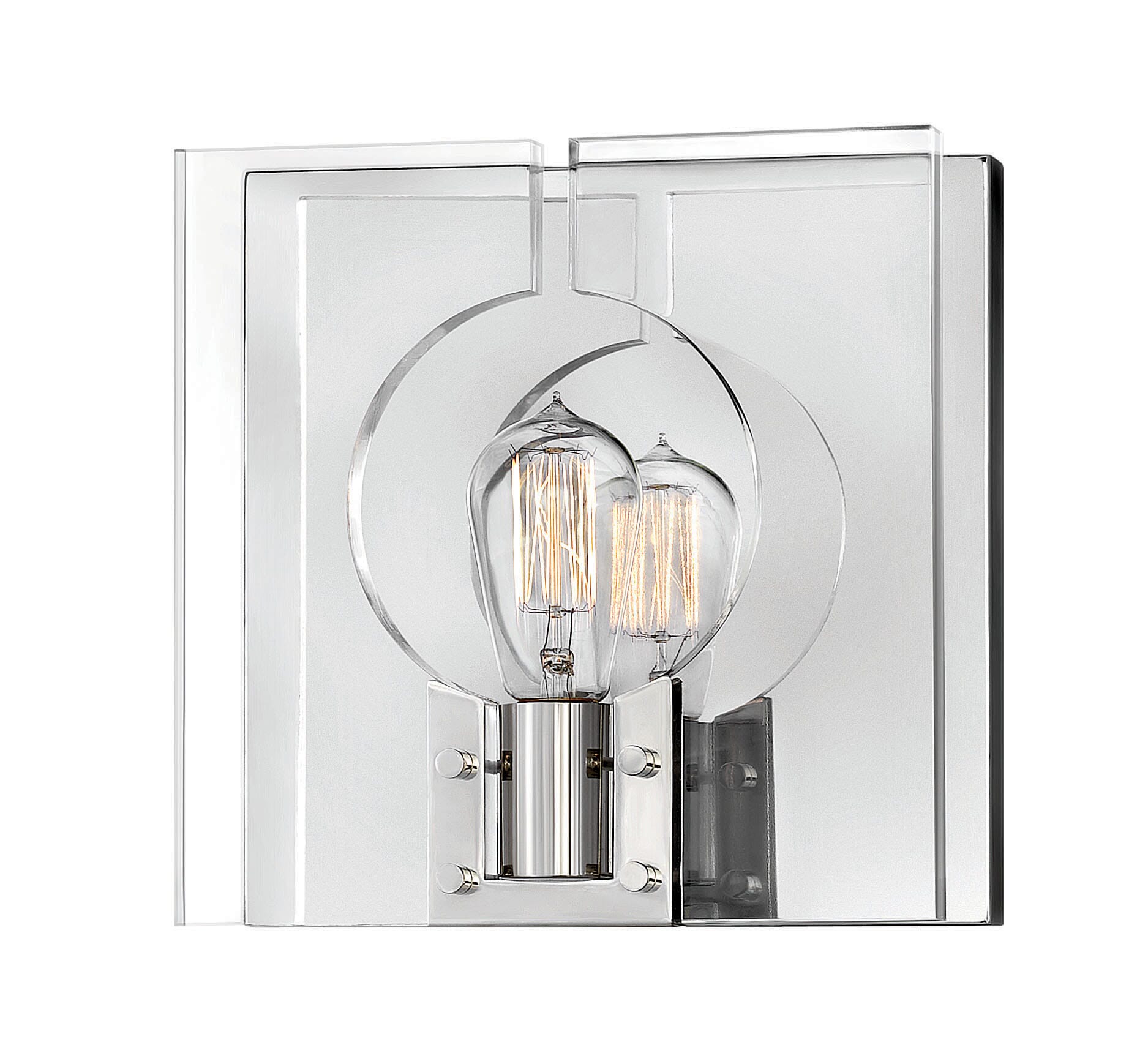 Ludlow 1-Light Wall Sconce In Polished Nickel*
