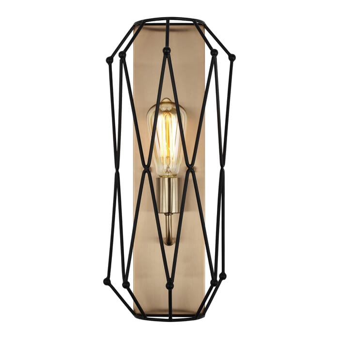 Sea Gull Zarra Bathroom Vanity Light in Satin Brass Sea Gull Zarra Bathroom Vanity Light in Satin Brass