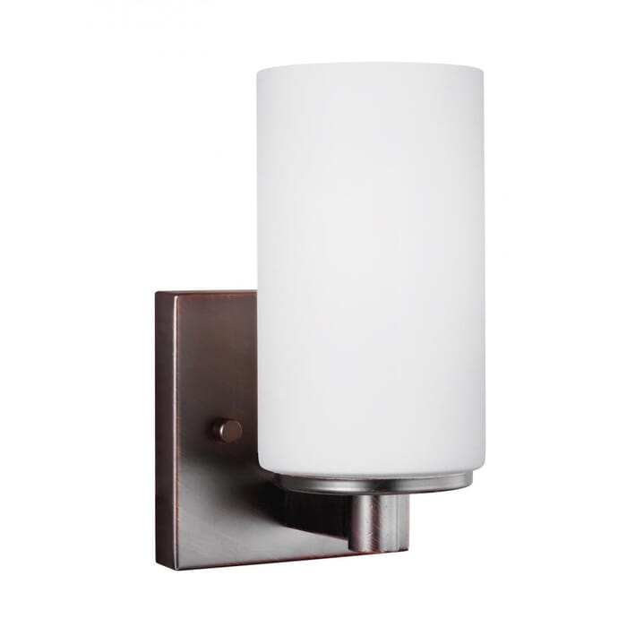 Sea Gull Hettinger 8" Wall Sconce in Bronze Sea Gull Hettinger 8" Wall Sconce in Bronze