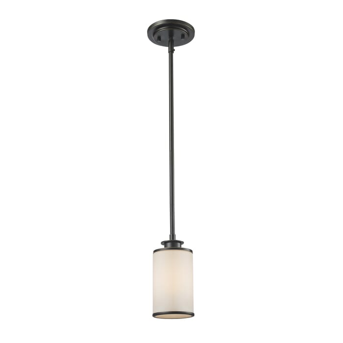 Z-Lite Savannah 1-Light Mini Pendant Light In Olde Bronze Z-Lite Savannah 1-Light Mini Pendant Light In Olde Bronze