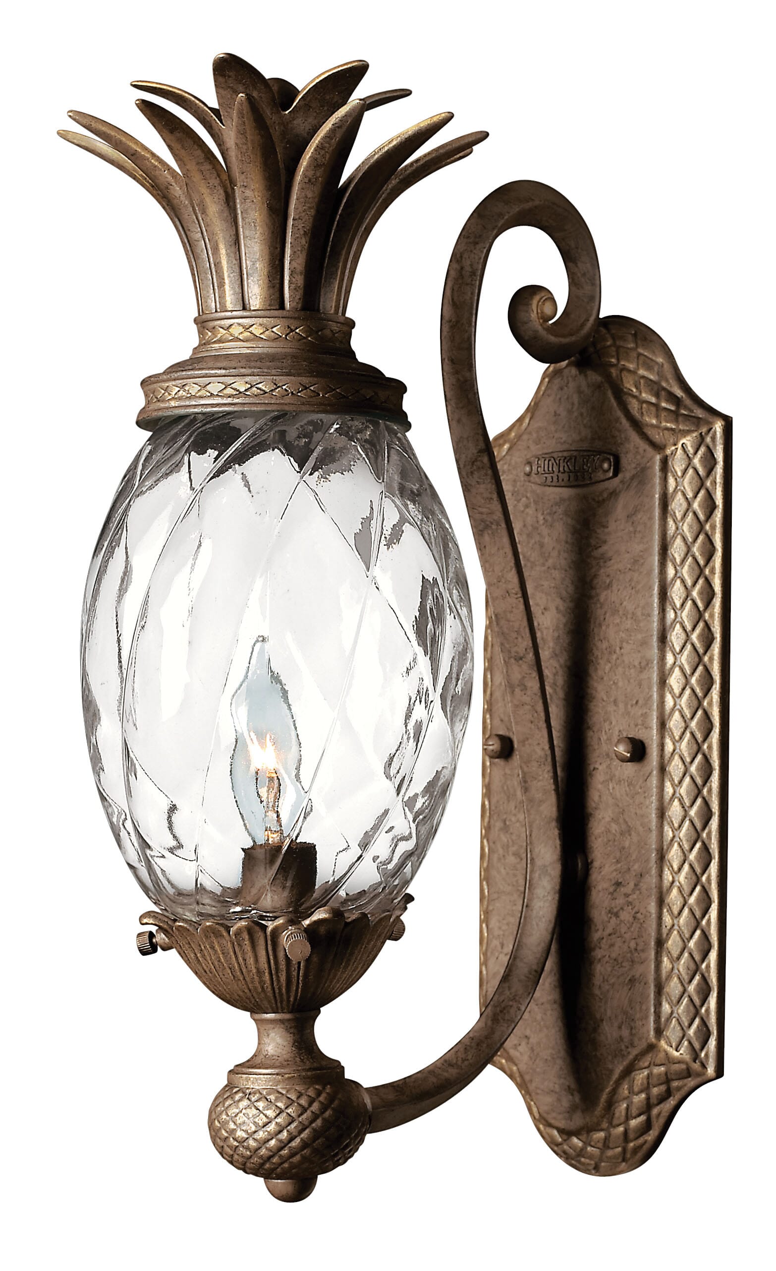 Pearl Bronze LED Wall Sconce from the Plantation Collection