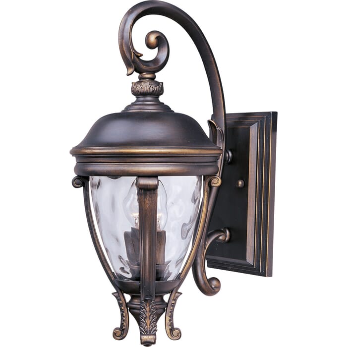 Maxim Camden VX Outdoor Wall Lantern in Bronze Maxim Camden VX Outdoor Wall Lantern in Bronze