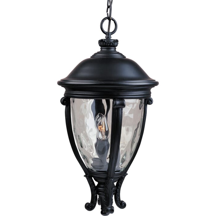 Maxim Lighting Camden VX 3-Lt 26.5" Outdoor Hanging Lt, Black Maxim Lighting Camden VX 3-Lt 26.5" Outdoor Hanging Lt, Black