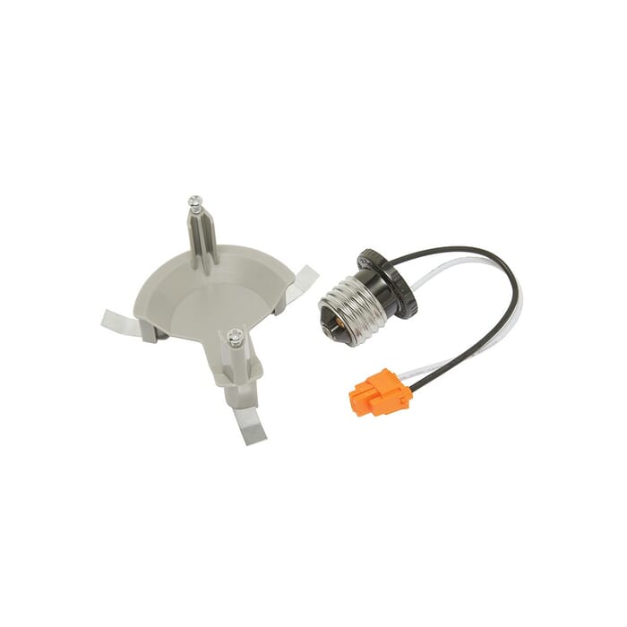 Kichler Lighting LED Canopy Retrofit Mount Kit in Gray Kichler Lighting LED Canopy Retrofit Mount Kit in Gray
