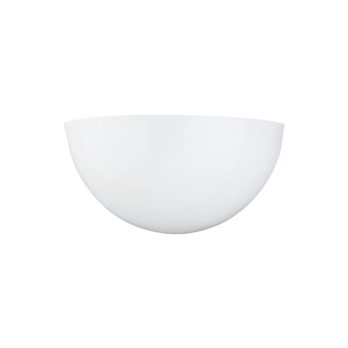 Neva 1-Light Bathroom Vanity Light Sconce in White Neva 1-Light Bathroom Vanity Light Sconce in White