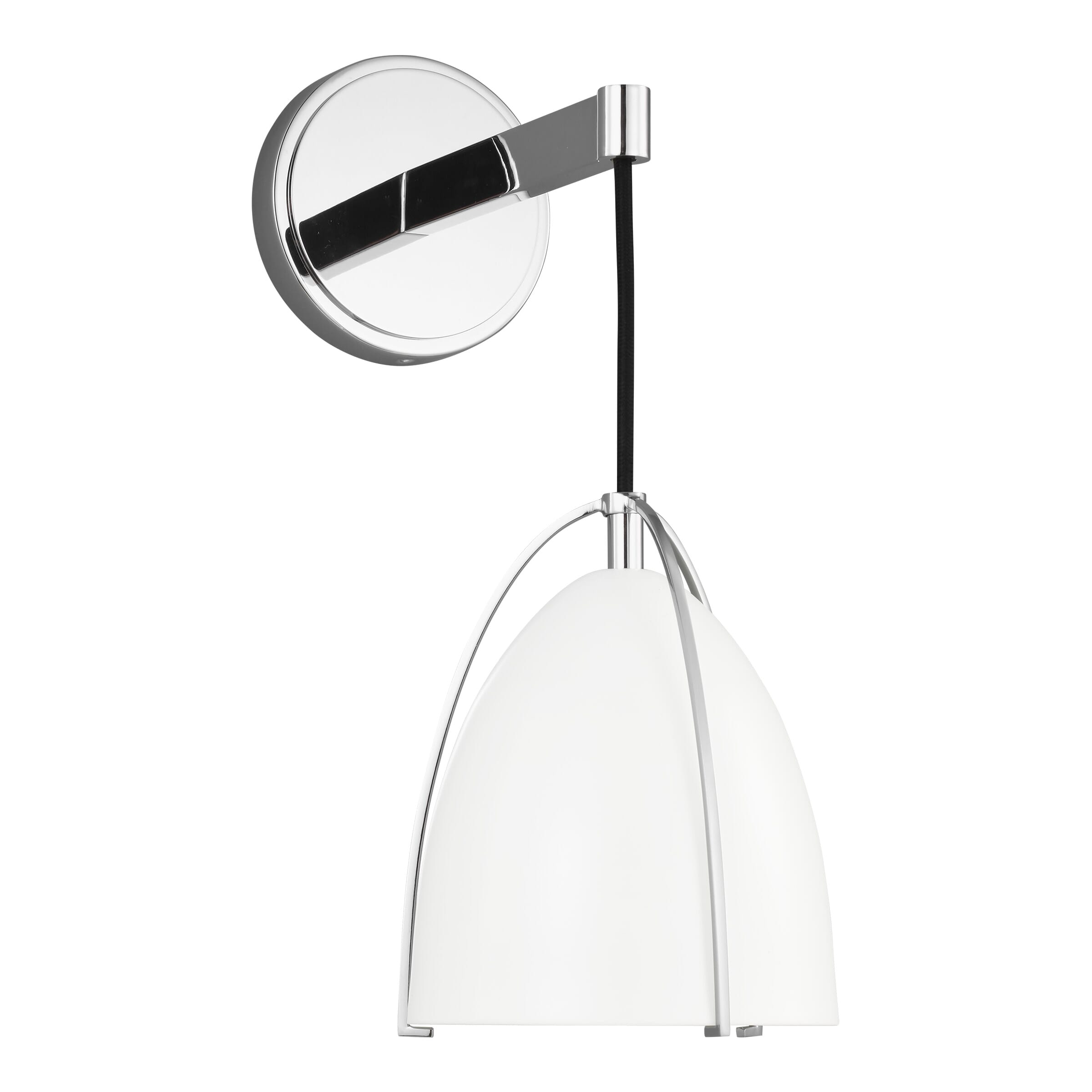 Sea Gull Norman Bathroom Vanity Light in Chrome