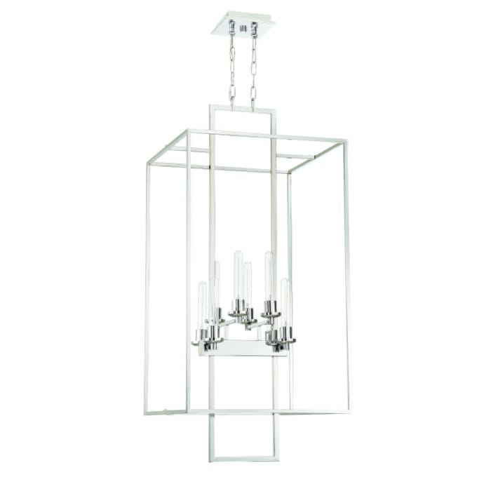 Craftmade Cubic 8-Light 21" Foyer Light in Chrome Craftmade Cubic 8-Light 21" Foyer Light in Chrome