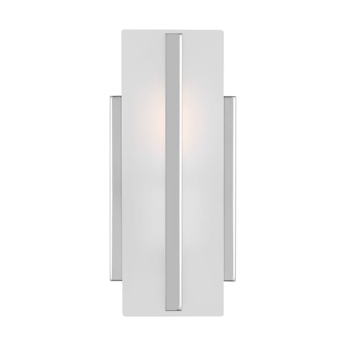 Dex 1-Light Bathroom Vanity Light in Chrome Dex 1-Light Bathroom Vanity Light in Chrome