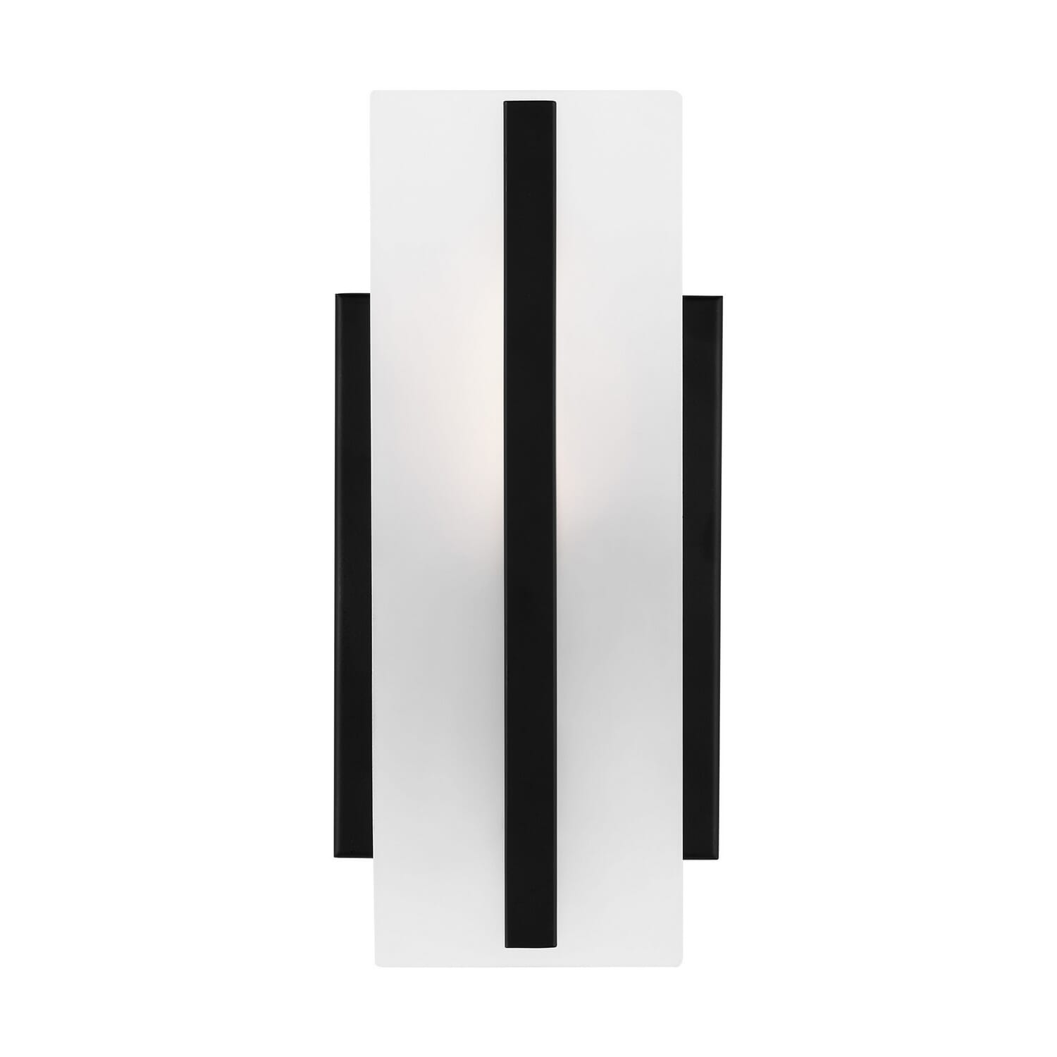 Dex 1-Light LED Bathroom Vanity Light in Midnight Black