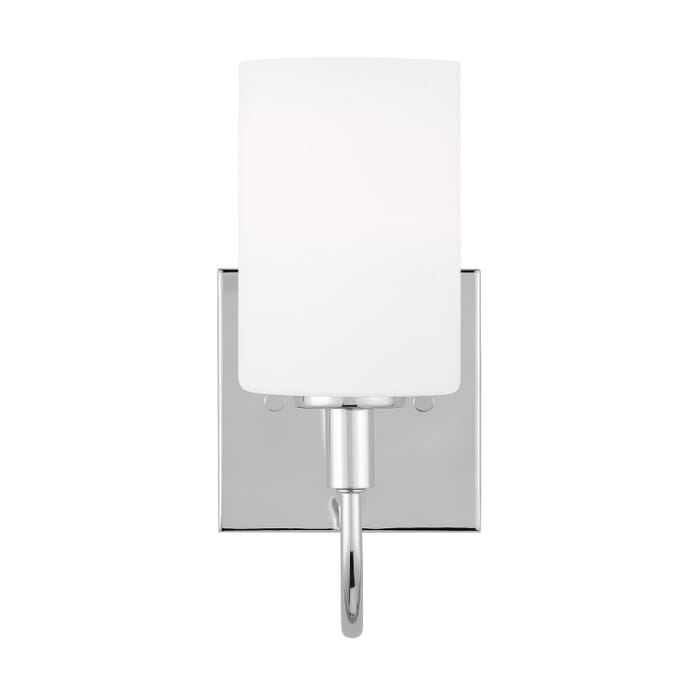 Oak Moore 1-Light Bathroom Vanity Light in Chrome Oak Moore 1-Light Bathroom Vanity Light in Chrome