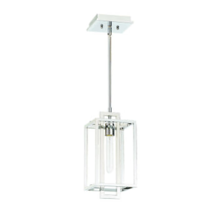 Craftmade Cubic 7" Mini Pendant in Chrome Craftmade Cubic 7" Mini Pendant in Chrome