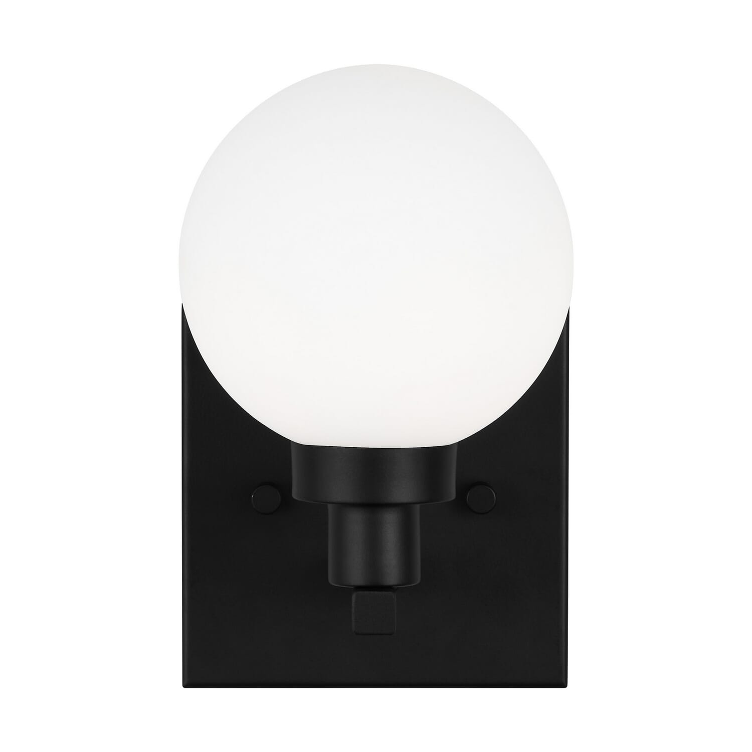Clybourn 1-Light Bathroom Vanity Light in Midnight Black