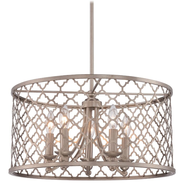 Minka Lavery 5-Light Quatrefoil 20" Pendant Light in Champagne Gold Minka Lavery 5-Light Quatrefoil 20" Pendant Light in Champagne Gold