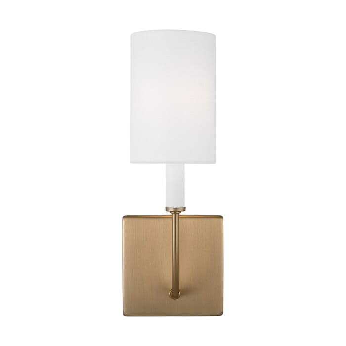 Greenwich 1-Light Bathroom Vanity Light in Satin Brass Greenwich 1-Light Bathroom Vanity Light in Satin Brass