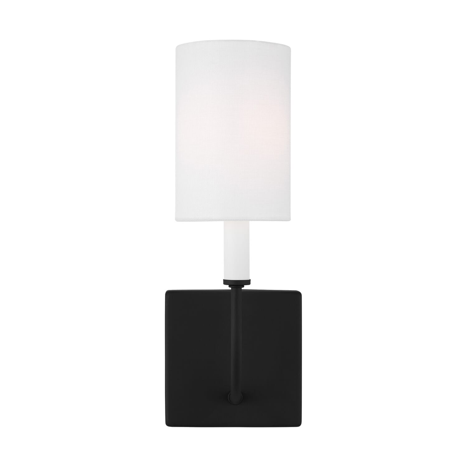 Greenwich 1-Light LED Bathroom Vanity Light in Midnight Black