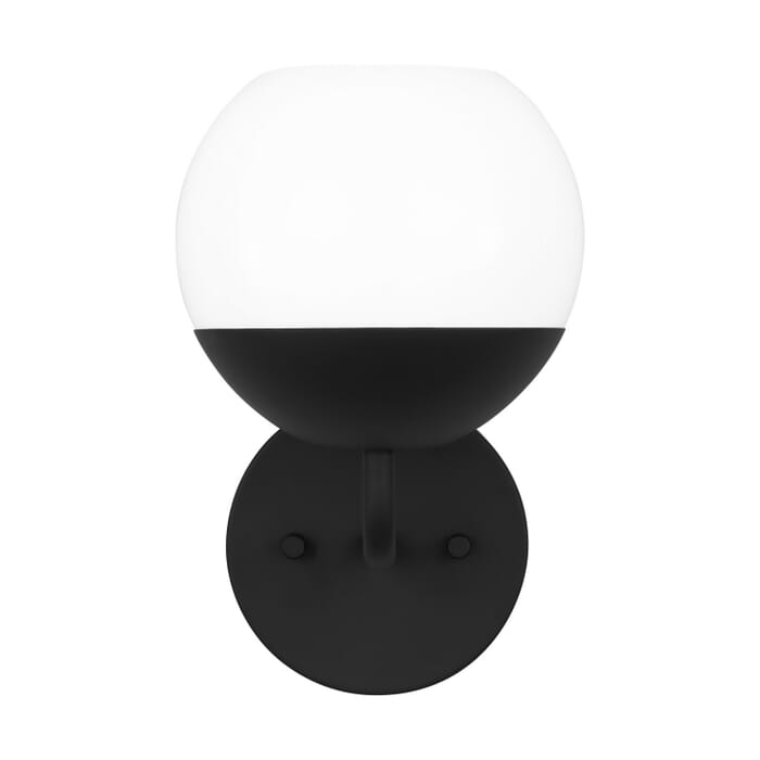 Alvin 1-Light Bathroom Vanity Light in Midnight Black Alvin 1-Light Bathroom Vanity Light in Midnight Black