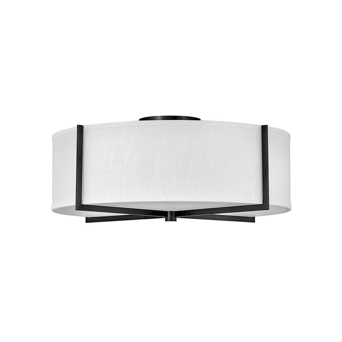 Hinkley Axis 4-Light Ceiling Light in Black Hinkley Axis 4-Light Ceiling Light in Black