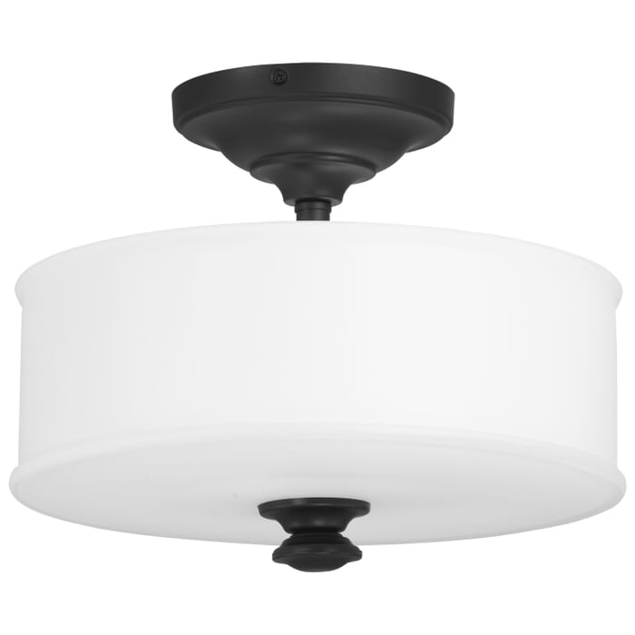 Minka Lavery Harbour Point 2-Light Ceiling Light in Coal Minka Lavery Harbour Point 2-Light Ceiling Light in Coal