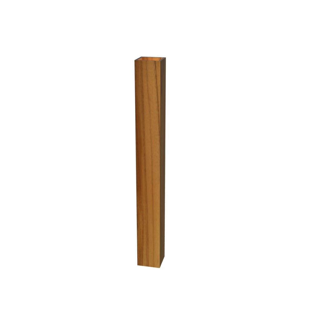 Clean LED Wall Lamp in Teak