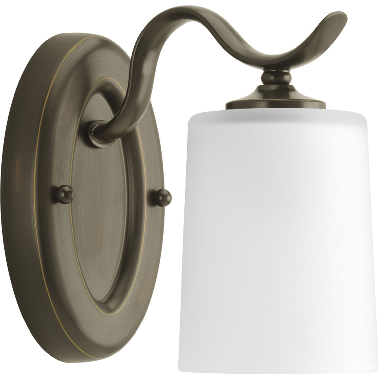 Antique Bronze One Light Bath from the Inspire Collection