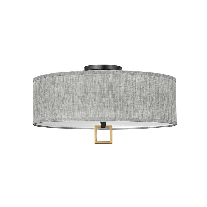 Hinkley Link 4-Light Ceiling Light in Black Hinkley Link 4-Light Ceiling Light in Black