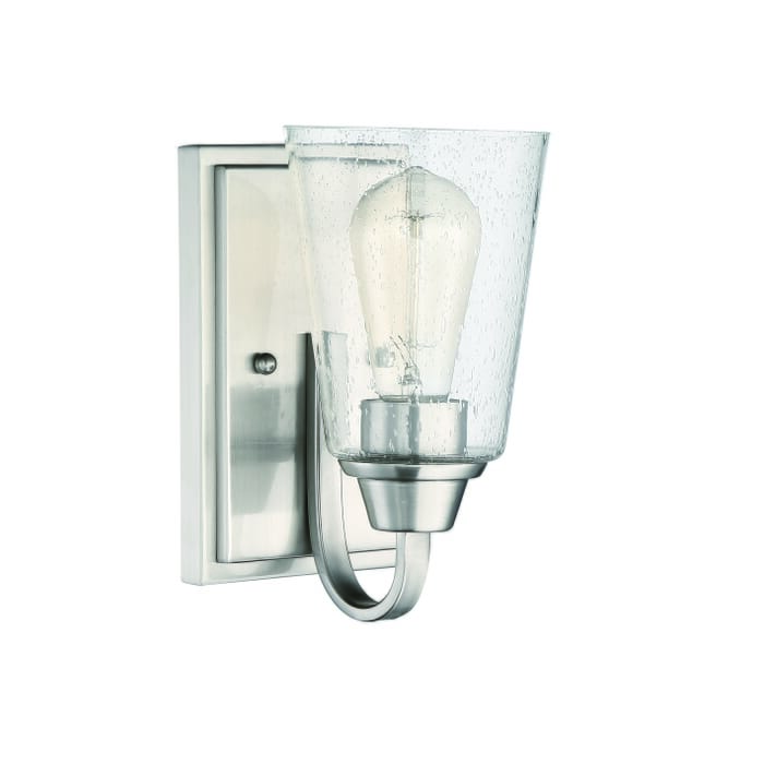 Craftmade Grace Wall Sconce in Brushed Polished Nickel Craftmade Grace Wall Sconce in Brushed Polished Nickel