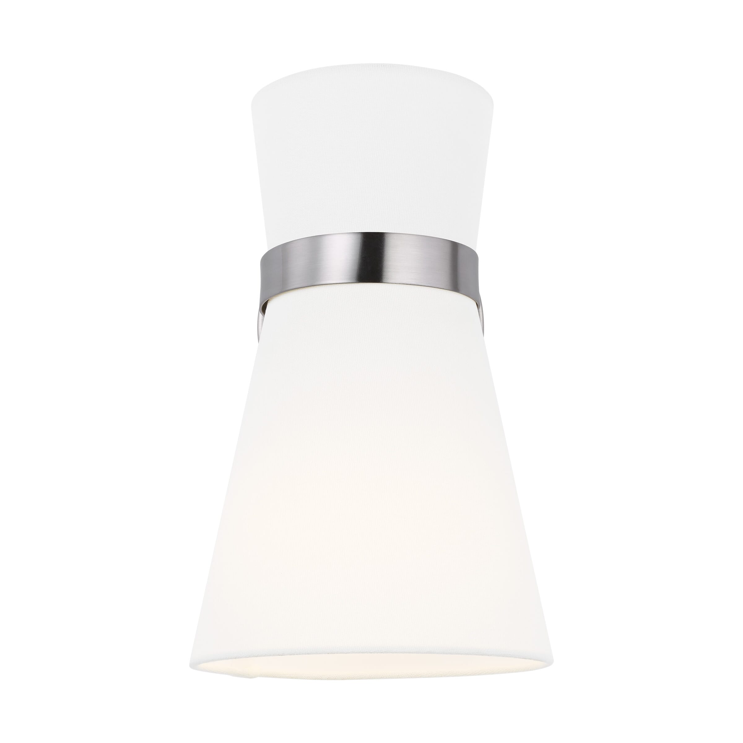 Sea Gull Clark Bathroom Vanity Light in Brushed Nickel