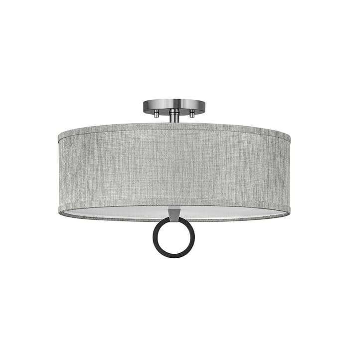 Hinkley Link 3-Light Ceiling Light in Brushed Nickel Hinkley Link 3-Light Ceiling Light in Brushed Nickel