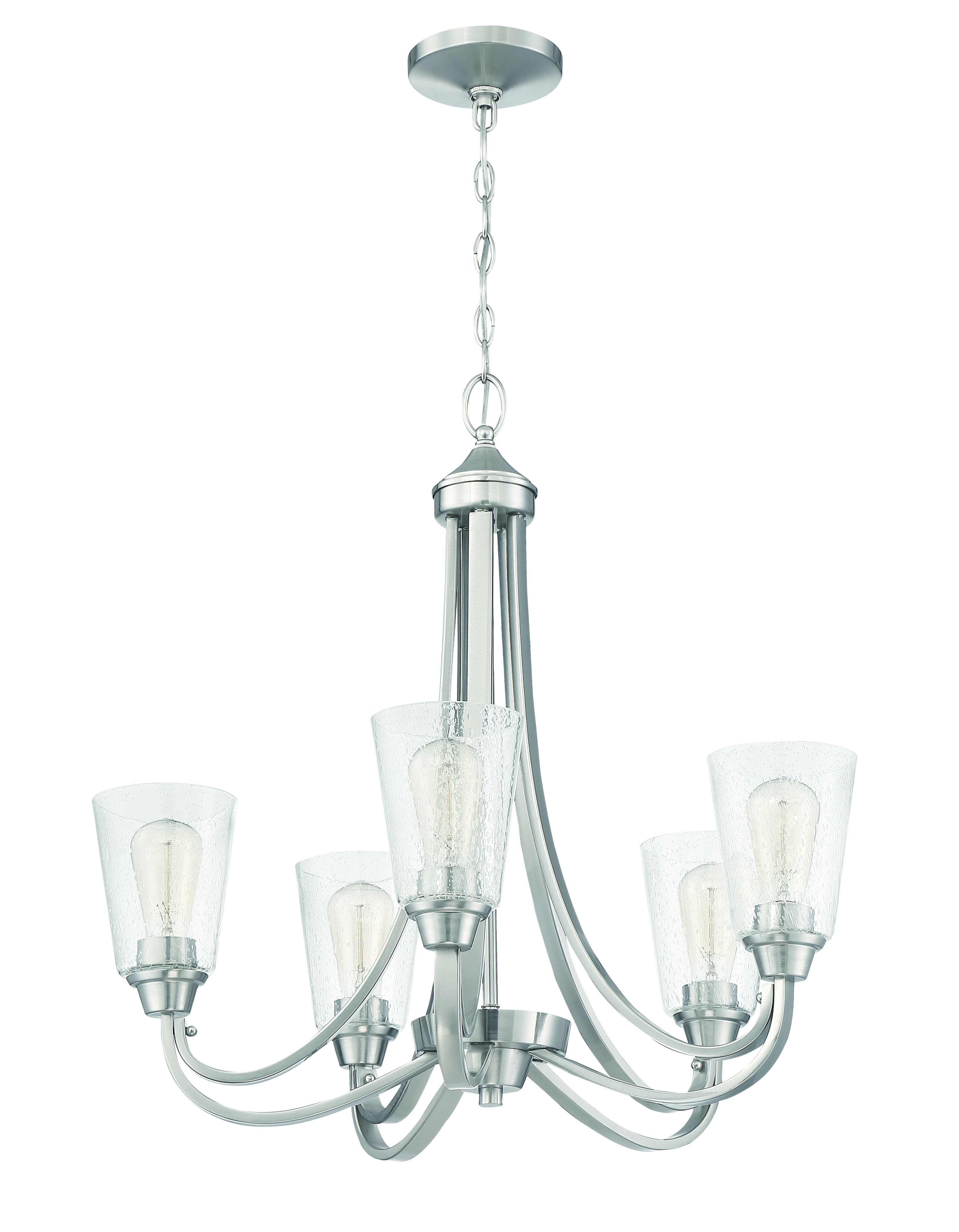 grace 5 light chandelier