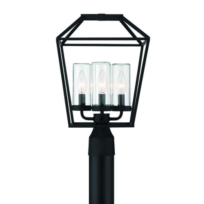 Eurofase Bastille 4-Light Outdoor Light in Black Eurofase Bastille 4-Light Outdoor Light in Black