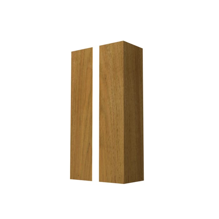 Clean LED Wall Lamp in Louro Freijo Clean LED Wall Lamp in Louro Freijo