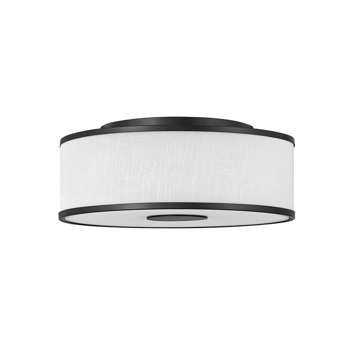 Hinkley Halo 3-Light Ceiling Light in Black Hinkley Halo 3-Light Ceiling Light in Black