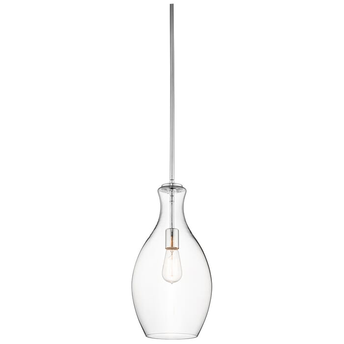 Kichler Lighting Everly 8.75" Pendant in Chrome Kichler Lighting Everly 8.75" Pendant in Chrome