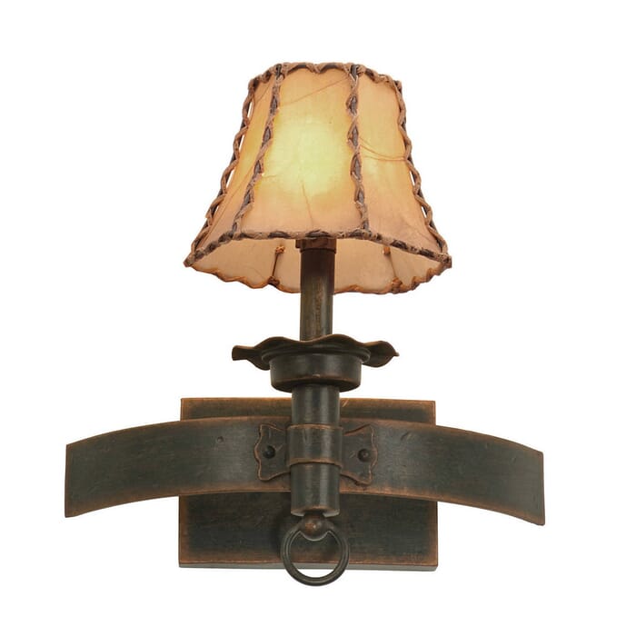 Kalco Americana 1-Light Wall Sconce in Antique Copper Kalco Americana 1-Light Wall Sconce in Antique Copper