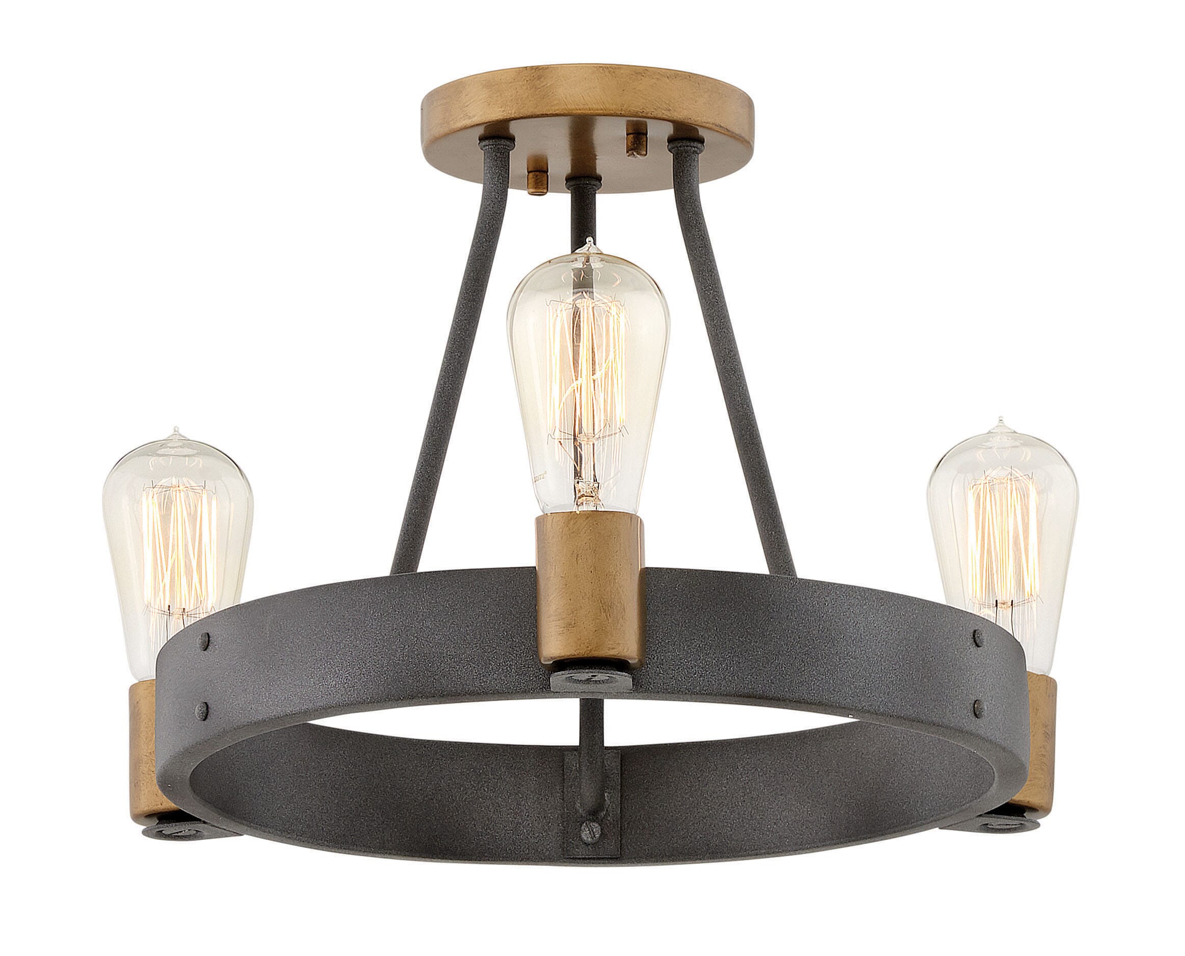 Silas 3-Light Semi-… - image