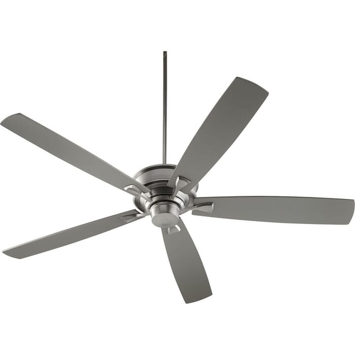 Quorum Alton 70" Indoor Ceiling Fan in Satin Nickel Quorum Alton 70" Indoor Ceiling Fan in Satin Nickel