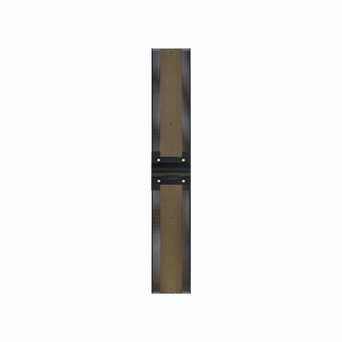 Admiral 1-Light LED Outdoor Wall Sconce in Black With Gold Admiral 1-Light LED Outdoor Wall Sconce in Black With Gold