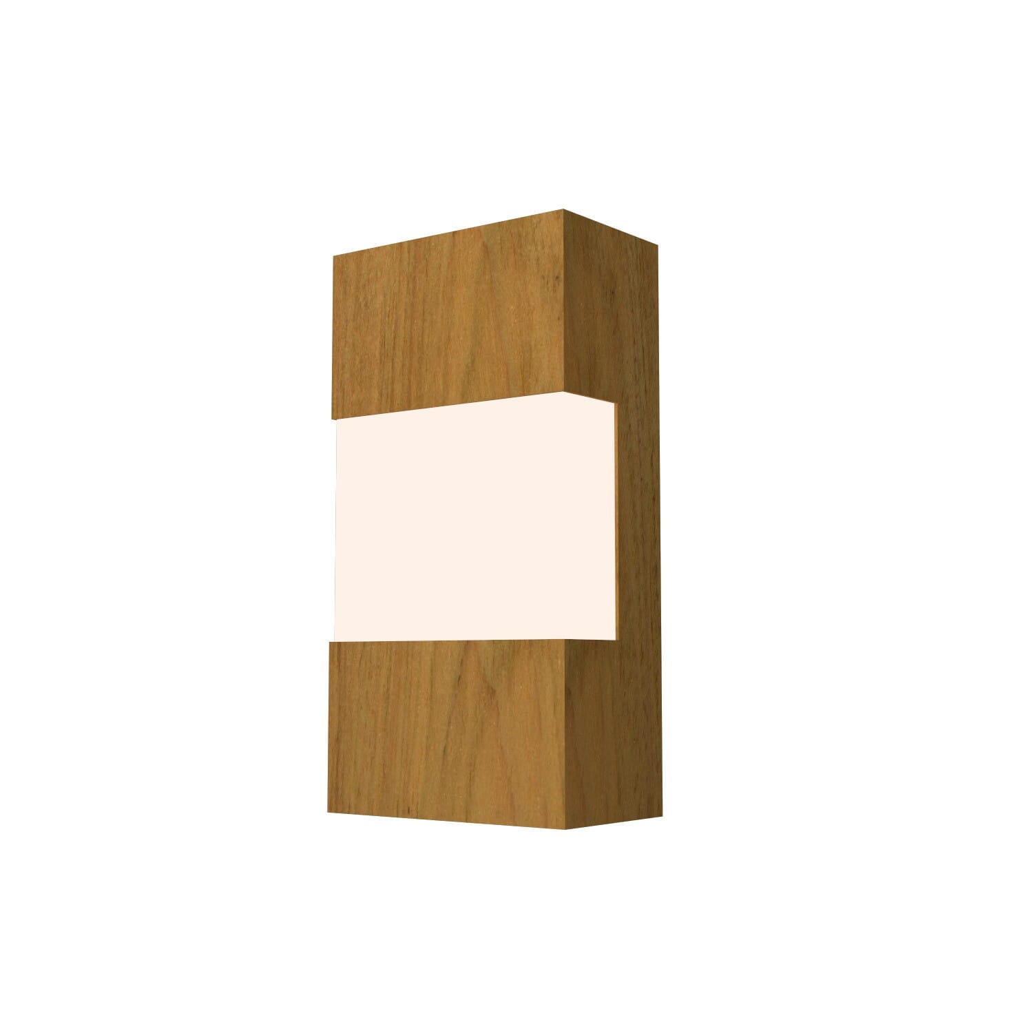 Clean LED Wall Lamp in Louro Freijo