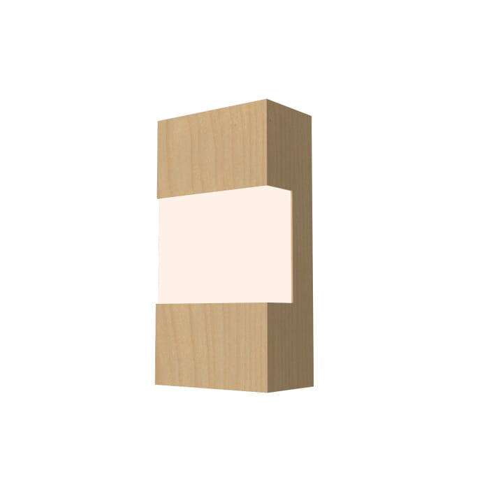 Clean LED Wall Lamp in Maple Clean LED Wall Lamp in Maple