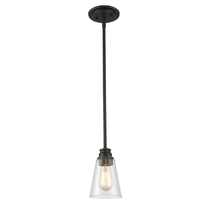 Z-Lite Annora 1-Light Mini Pendant Light In Olde Bronze Z-Lite Annora 1-Light Mini Pendant Light In Olde Bronze