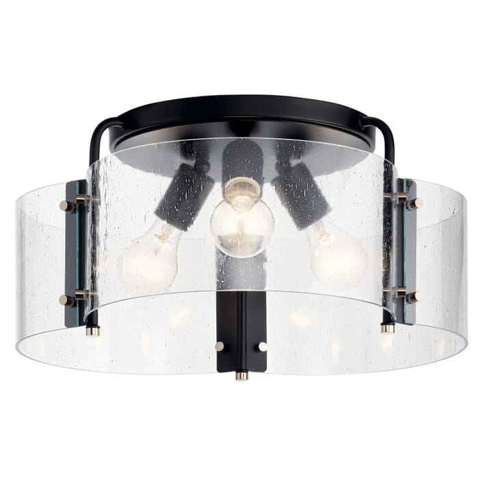 Kichler Lighting Thoreau 4-Light 18" Ceiling Light in Black Kichler Lighting Thoreau 4-Light 18" Ceiling Light in Black