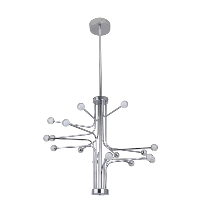 Craftmade Solis 16-Light Modern Chandelier in Chrome Craftmade Solis 16-Light Modern Chandelier in Chrome