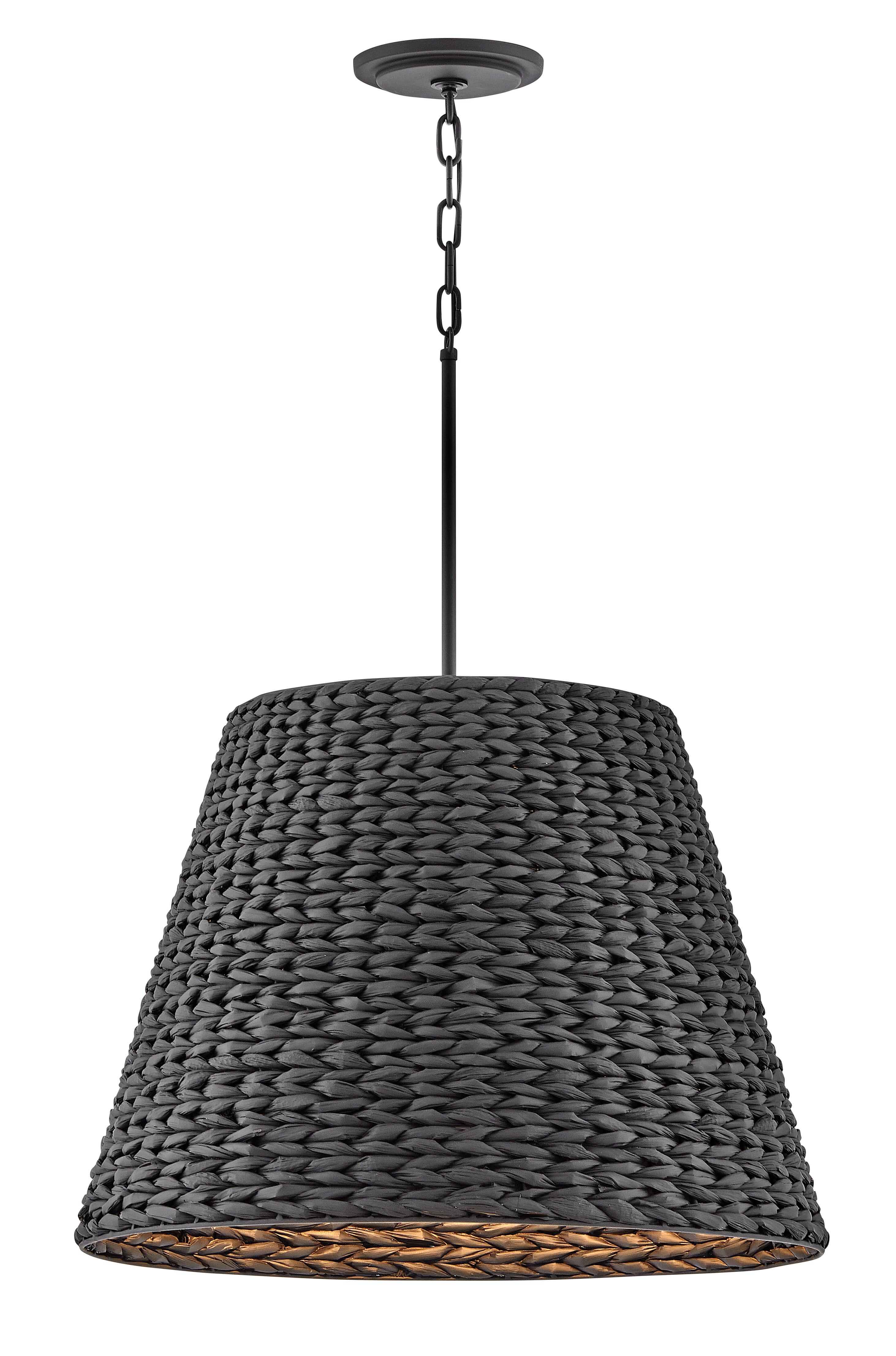 Black LED Chandelier from the Seabrook Collection