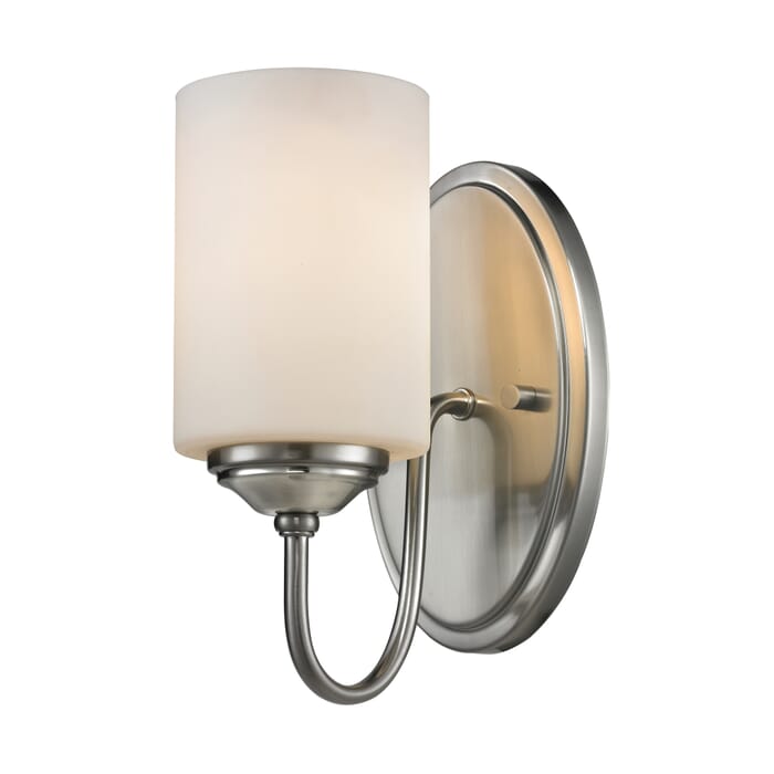 Z-Lite Cardinal 1-Light Wall Sconce In Brushed Nickel Z-Lite Cardinal 1-Light Wall Sconce In Brushed Nickel